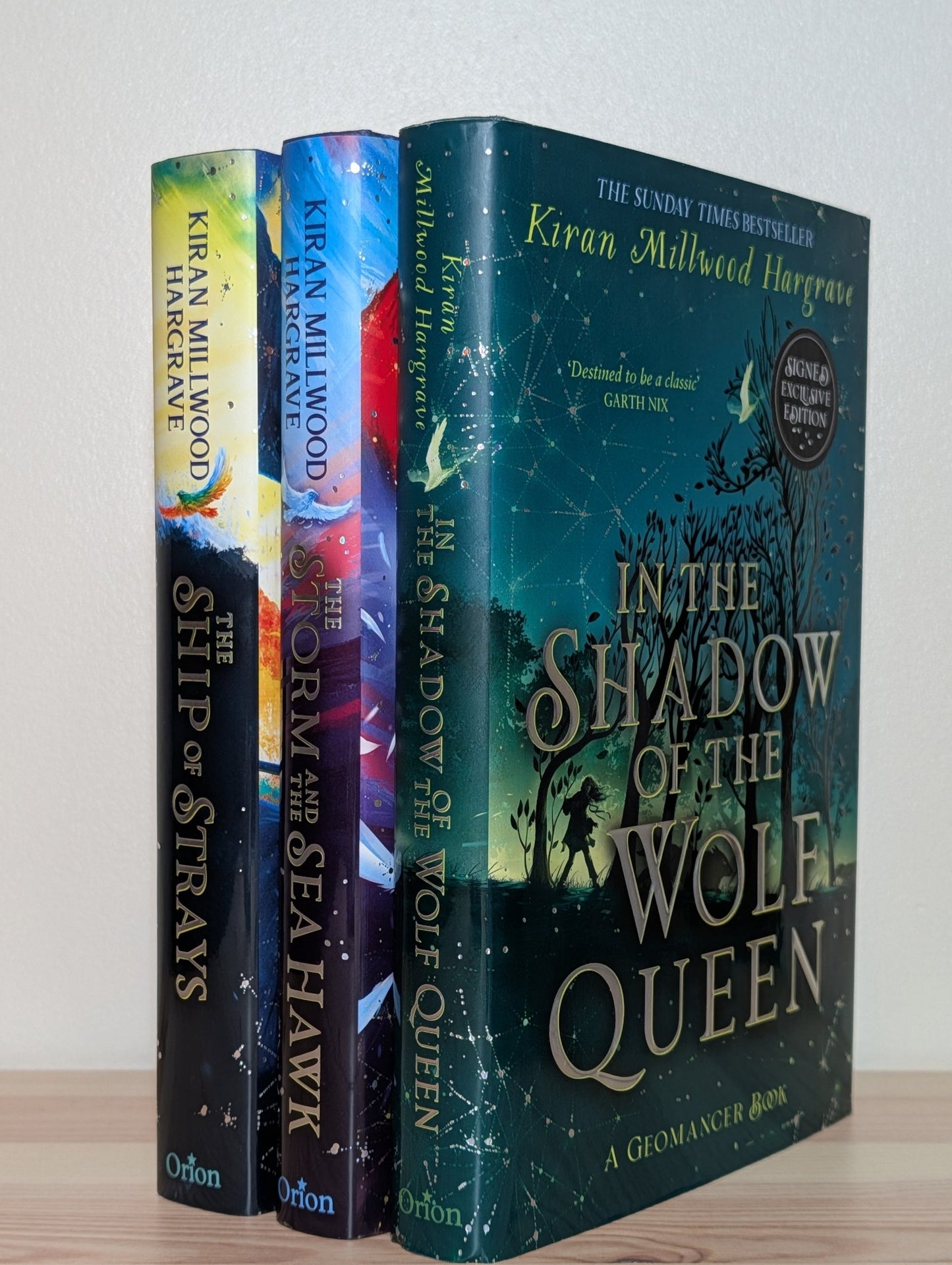 Geomancer 1 - 3 by Kiran Millwood Hargrave (Signed First Edition) - Fialta Books