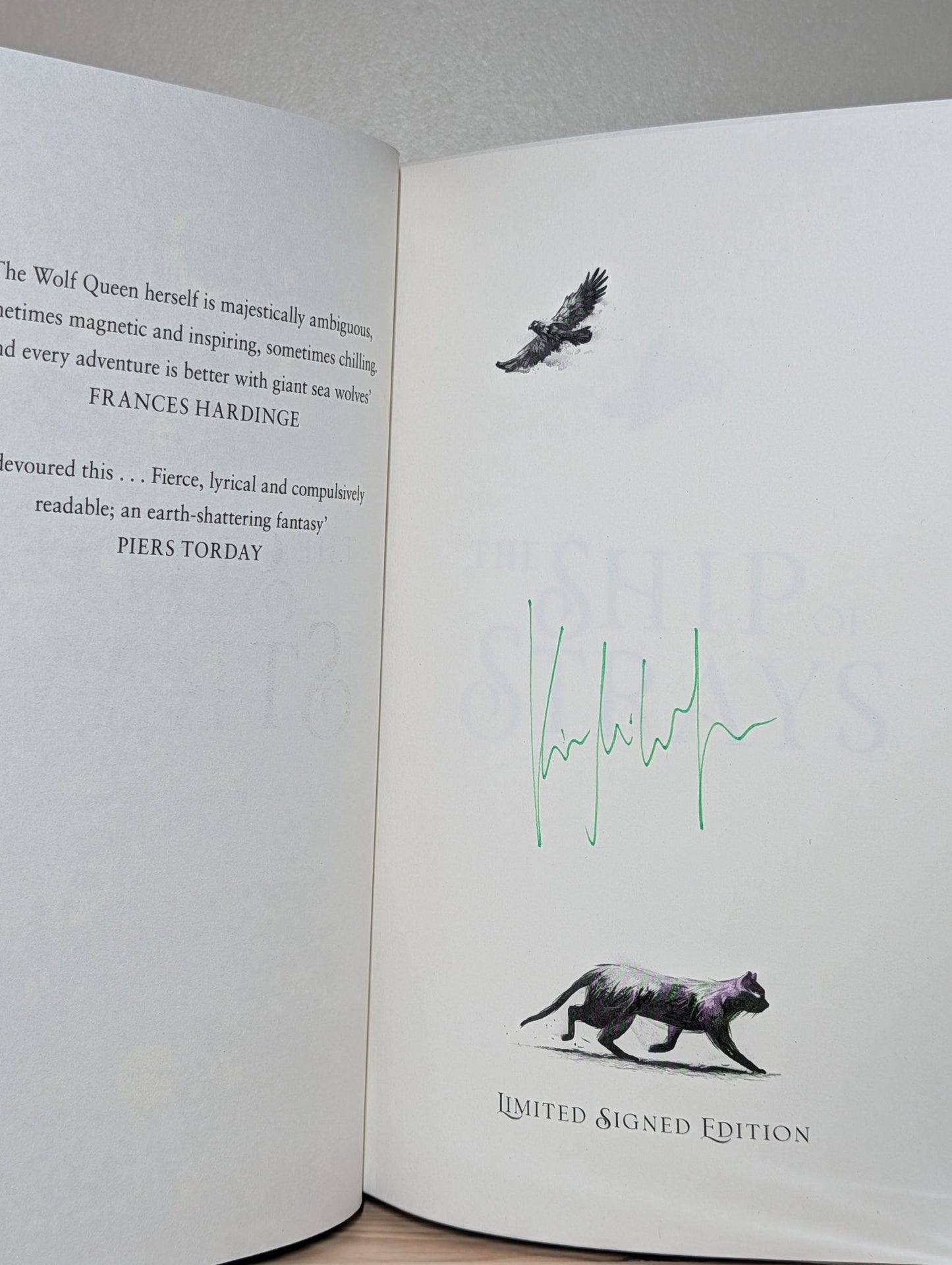 Geomancer 1 - 3 by Kiran Millwood Hargrave (Signed First Edition) - Fialta Books