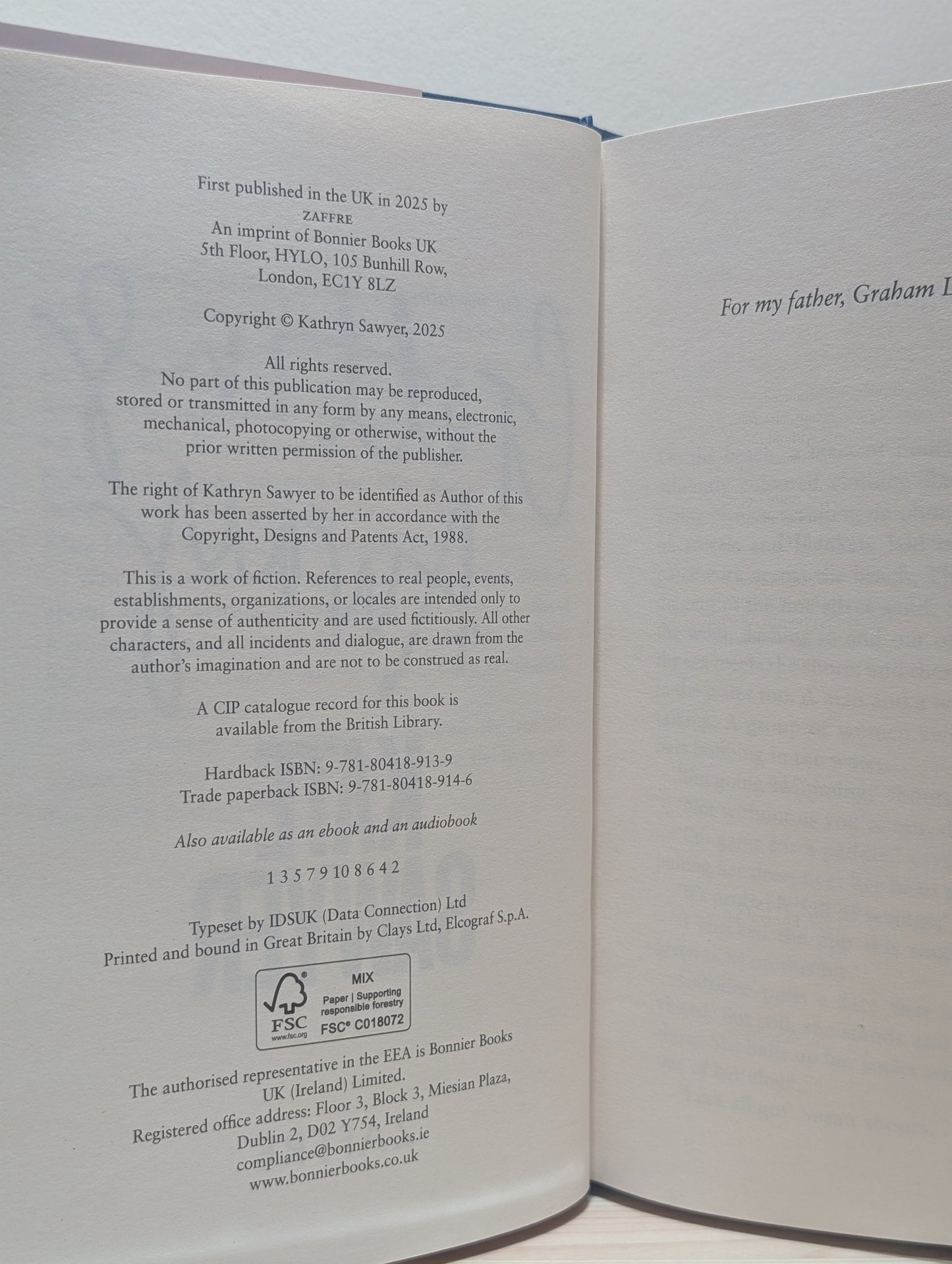 Getting Away by Kate Sawyer (Signed Stamped First Edition) - Fialta Books