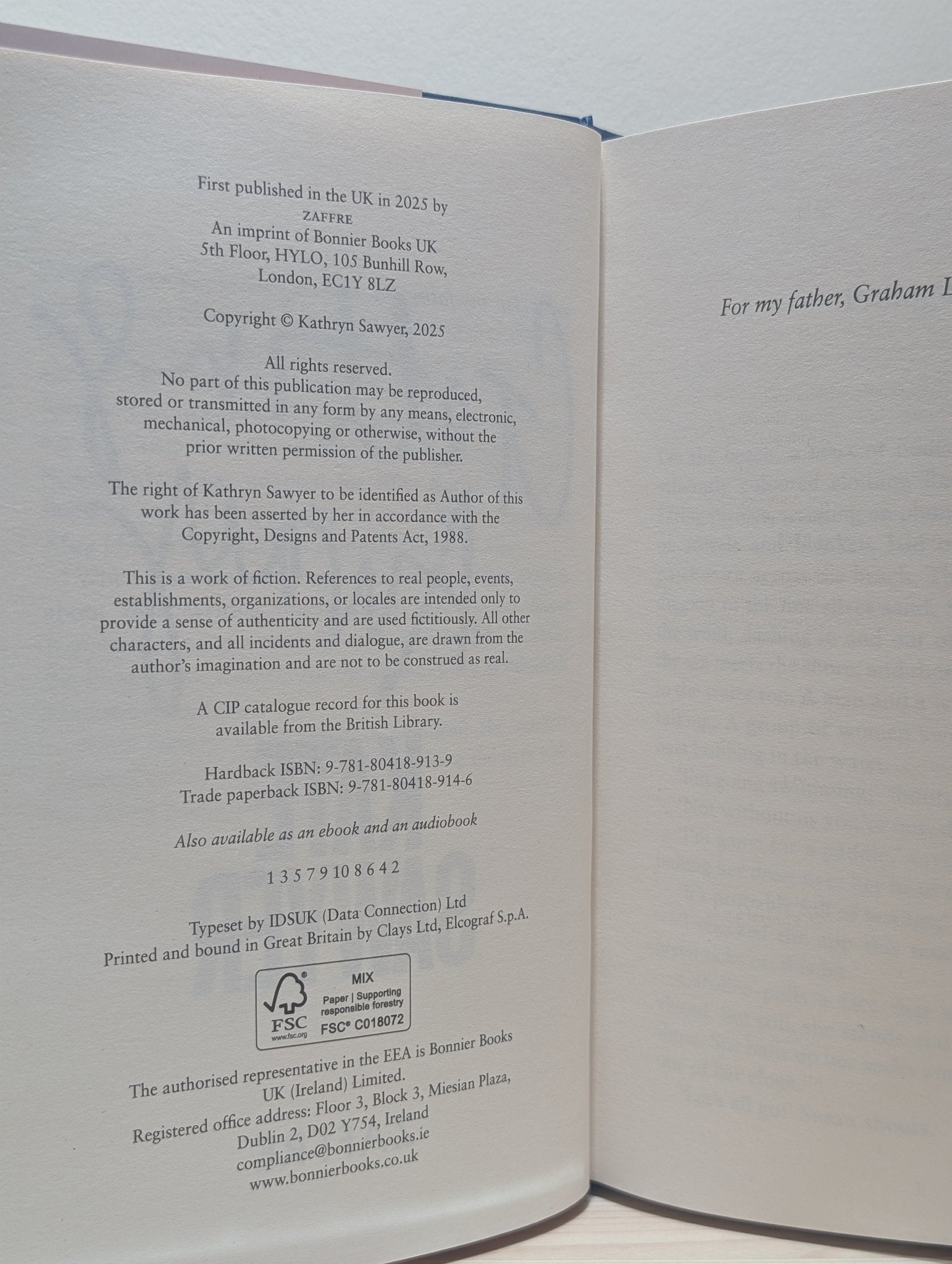 Getting Away by Kate Sawyer (Signed Stamped First Edition) - Fialta Books