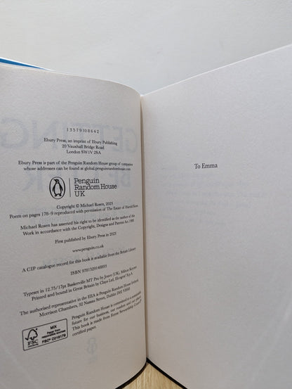 Getting Better by Michael Rosen (Signed First Edition) - Fialta Books