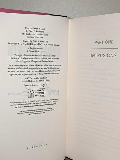 Ghost Month by Simon Wroe (Signed First Edition) - Fialta Books