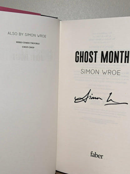 Ghost Month by Simon Wroe (Signed First Edition) - Fialta Books