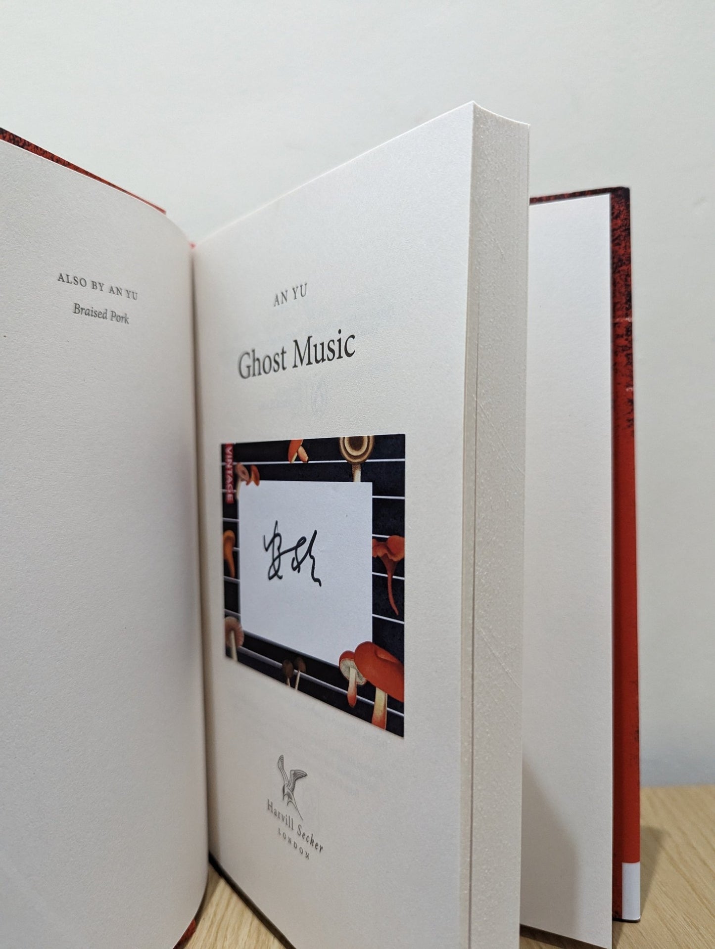 Ghost Music by An Yu (Signed First Edition) - Fialta Books