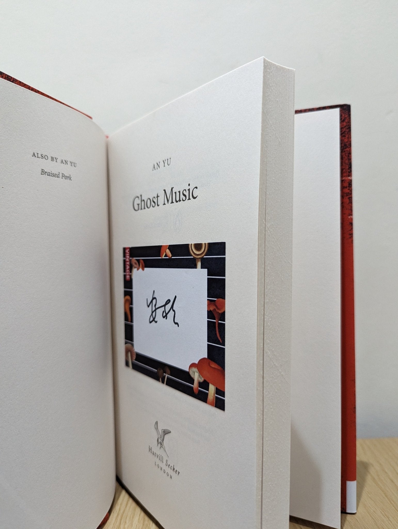 Ghost Music by An Yu (Signed First Edition) - Fialta Books