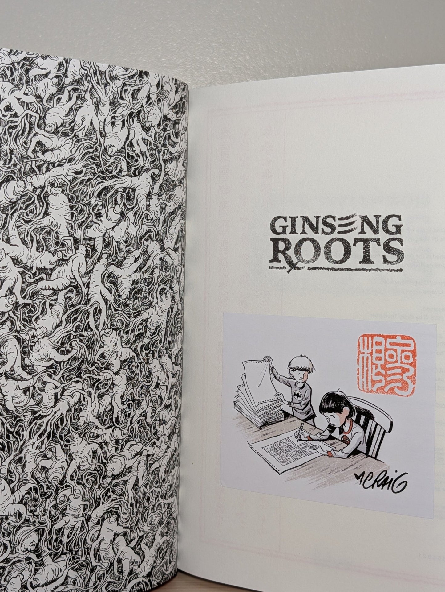 Ginseng Roots by Craig Thompson (Signed First Edition) - Fialta Books