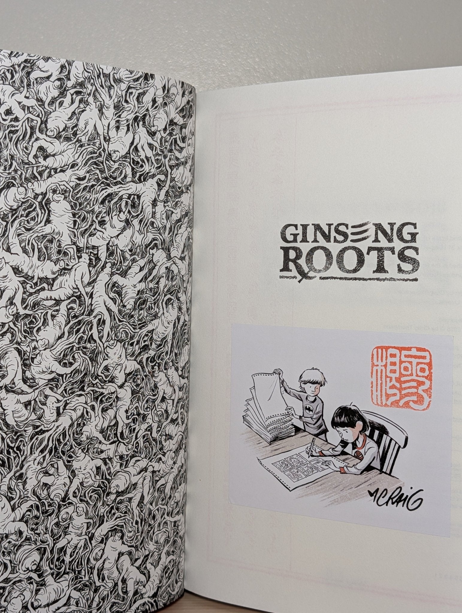 Ginseng Roots by Craig Thompson (Signed First Edition) - Fialta Books