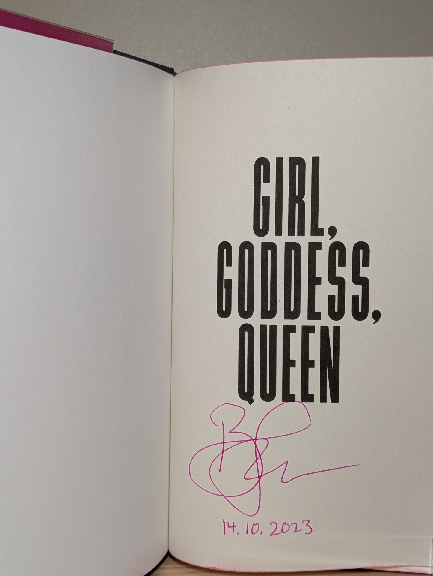 Girl, Goddess, Queen; The End Crowns All; A Beautiful Evil by Bea Fitzgerald (Signed Set with sprayed edges) - Fialta Books