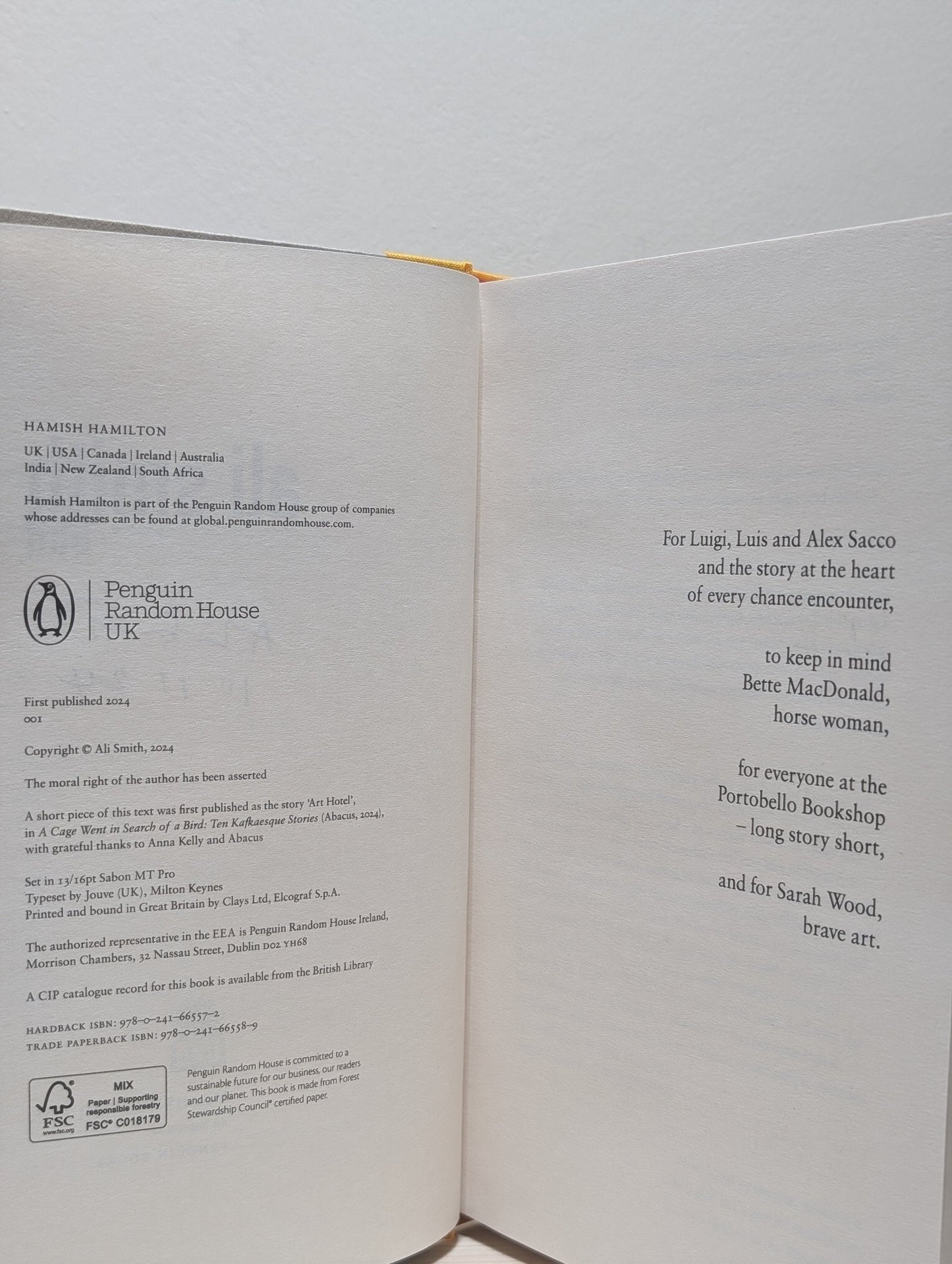 Gliff by Ali Smith (Signed Dated First Edition) - Fialta Books