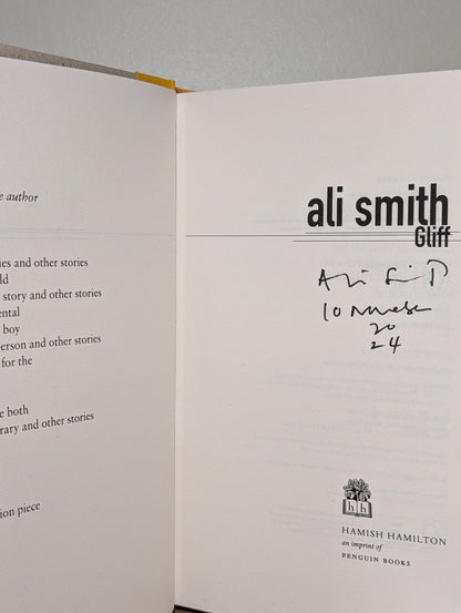 Gliff; Glyph by Ali Smith (Signed Dated First Edition) - Fialta Books