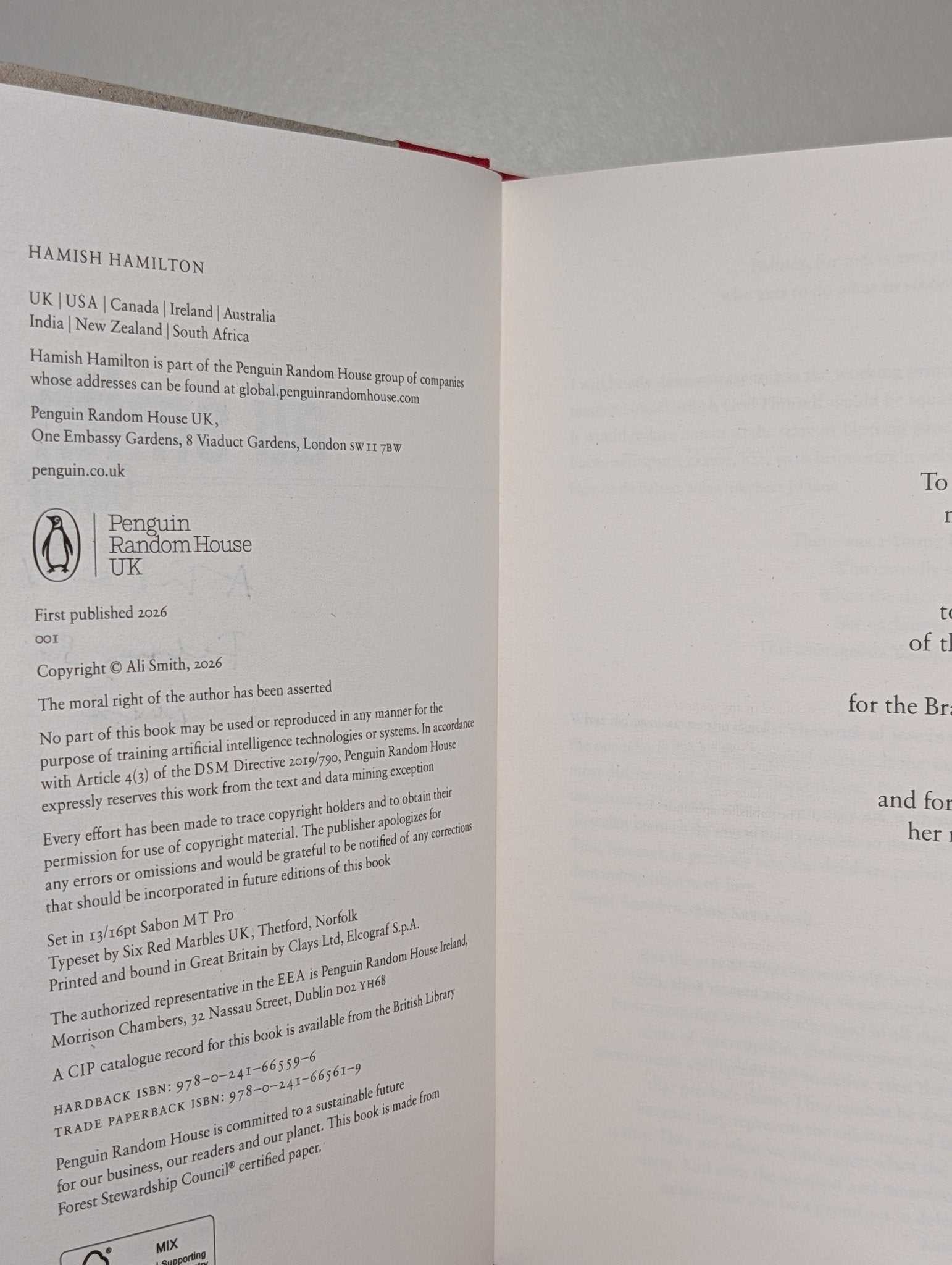 Gliff; Glyph by Ali Smith (Signed Dated First Edition) - Fialta Books