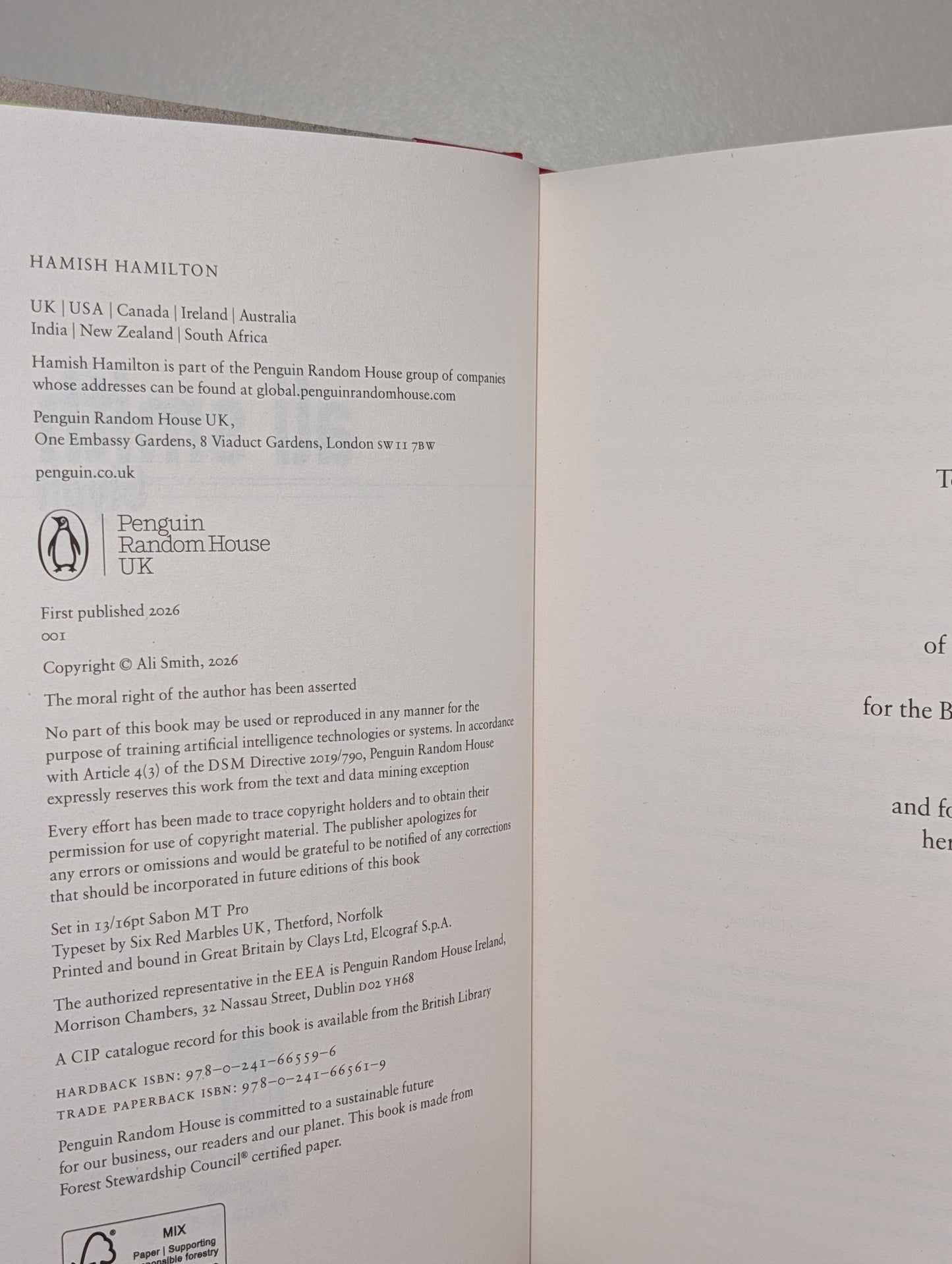 Gliff; Glyph by Ali Smith (Signed First Edition) - Fialta Books