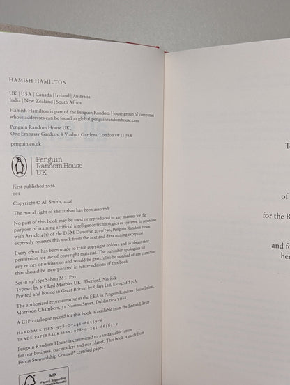 Gliff; Glyph by Ali Smith (Signed First Edition) - Fialta Books