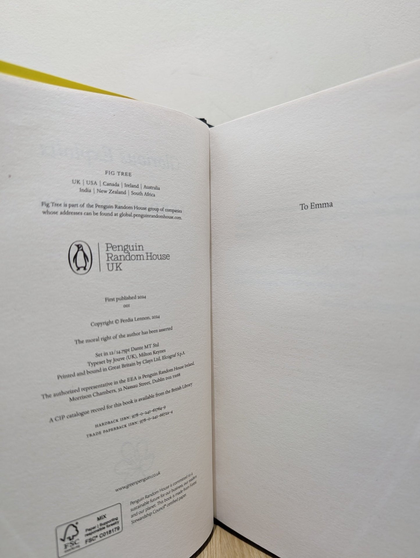 Glorious Exploits by Ferdia Lennon (Signed First Edition) - Fialta Books