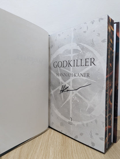 Godkiller by Hannah Kaner (Signed First Edition with sprayed edges) - Fialta Books