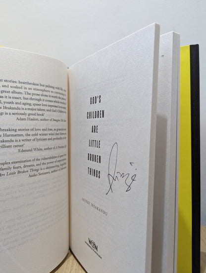 God's Children Are Little Broken Things by Arinze Ifeakandu (Signed First Edition) - Fialta Books