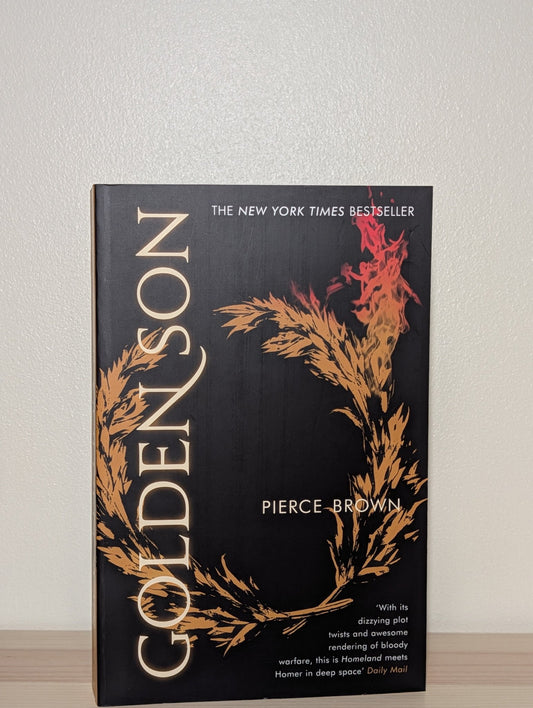 Golden Son: Red Rising Series by Pierce Brown (Signed Paperback Edition) - Fialta Books