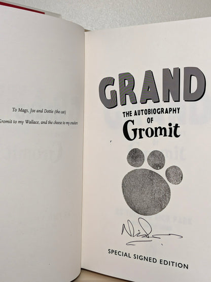 Grand: The Autobiography of Gromit by Nick Park (Signed First Edition) - Fialta Books