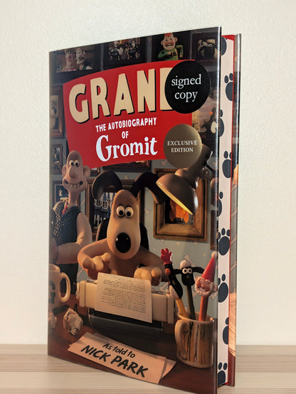 Grand: The Autobiography of Gromit by Nick Park (Signed First Edition with sprayed edges) - Fialta Books