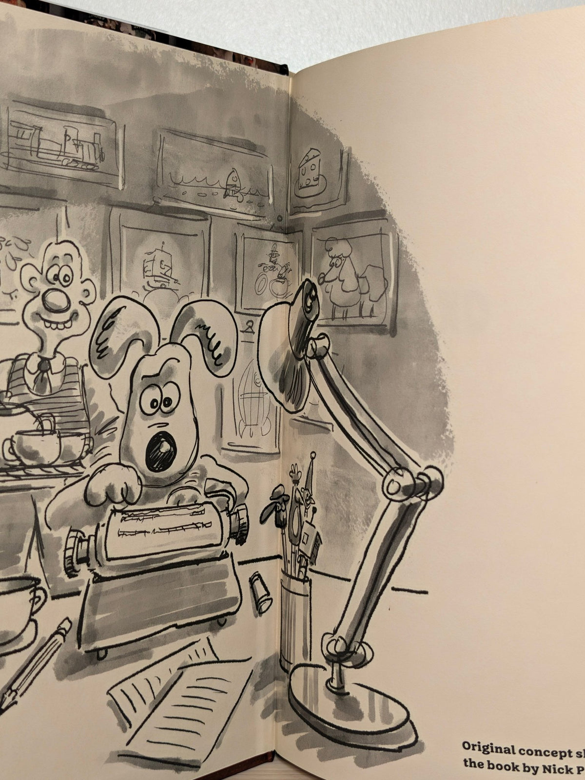 Grand: The Autobiography of Gromit by Nick Park (Signed First Edition with sprayed edges) - Fialta Books