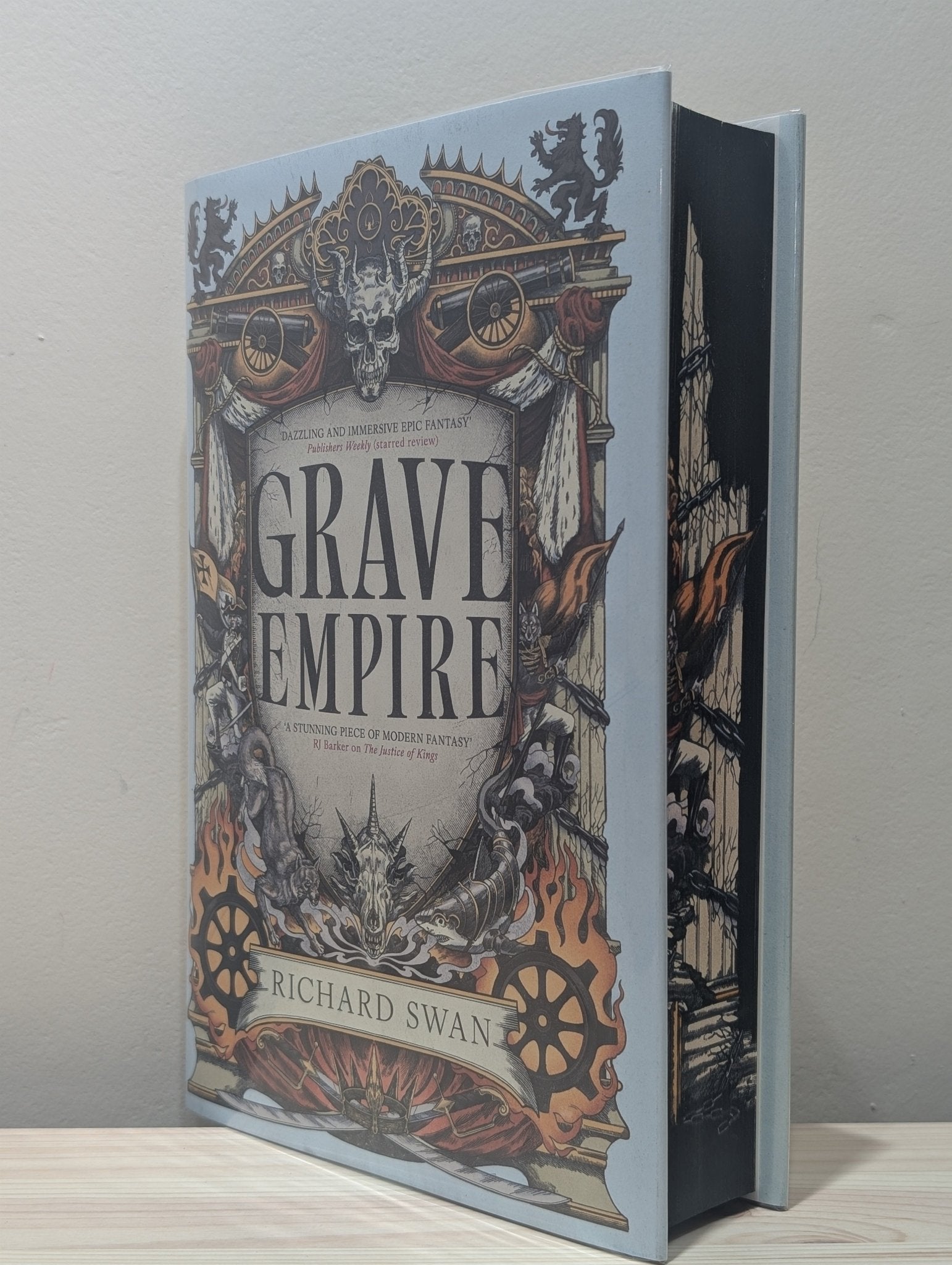 Grave Empire by Richard Swan (Signed Numbered First Edition with sprayed edges) - Fialta Books