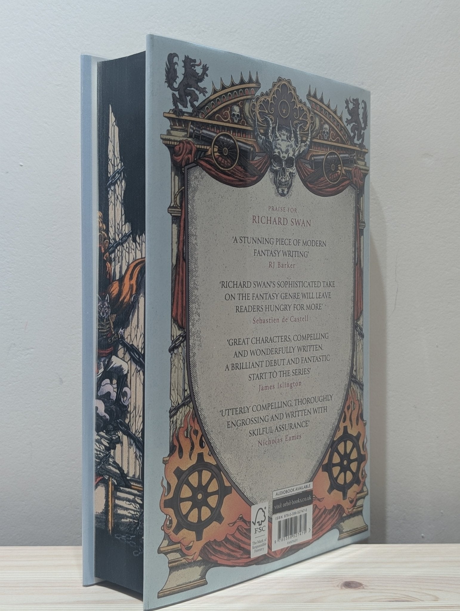 Grave Empire by Richard Swan (Signed Numbered First Edition with sprayed edges) - Fialta Books