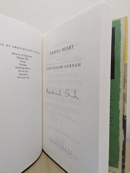 Gravel Heart by Abdulrazak Gurnah (Signed First Edition) - Fialta Books