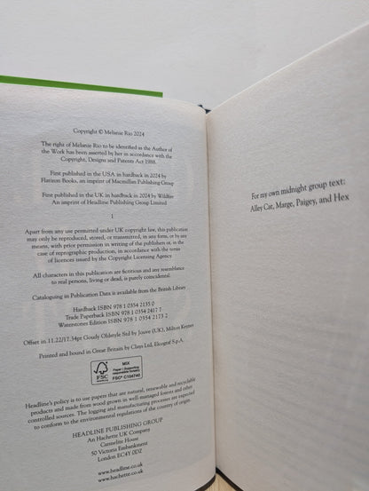 Graveyard Shift by M. L. Rio (Signed First Edition) - Fialta Books