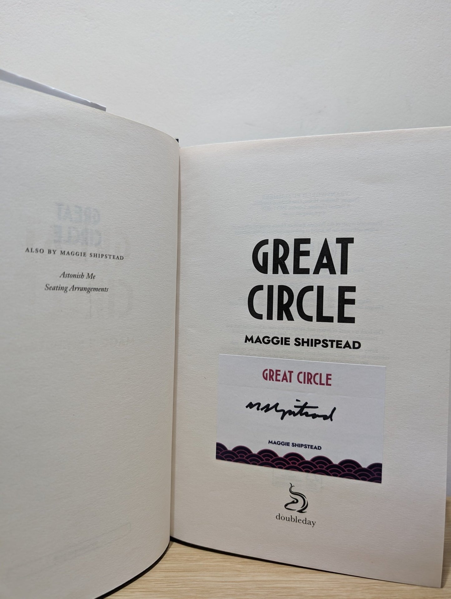 Great Circle: A Novel by Maggie Shipstead (Signed Bookplate) - Fialta Books