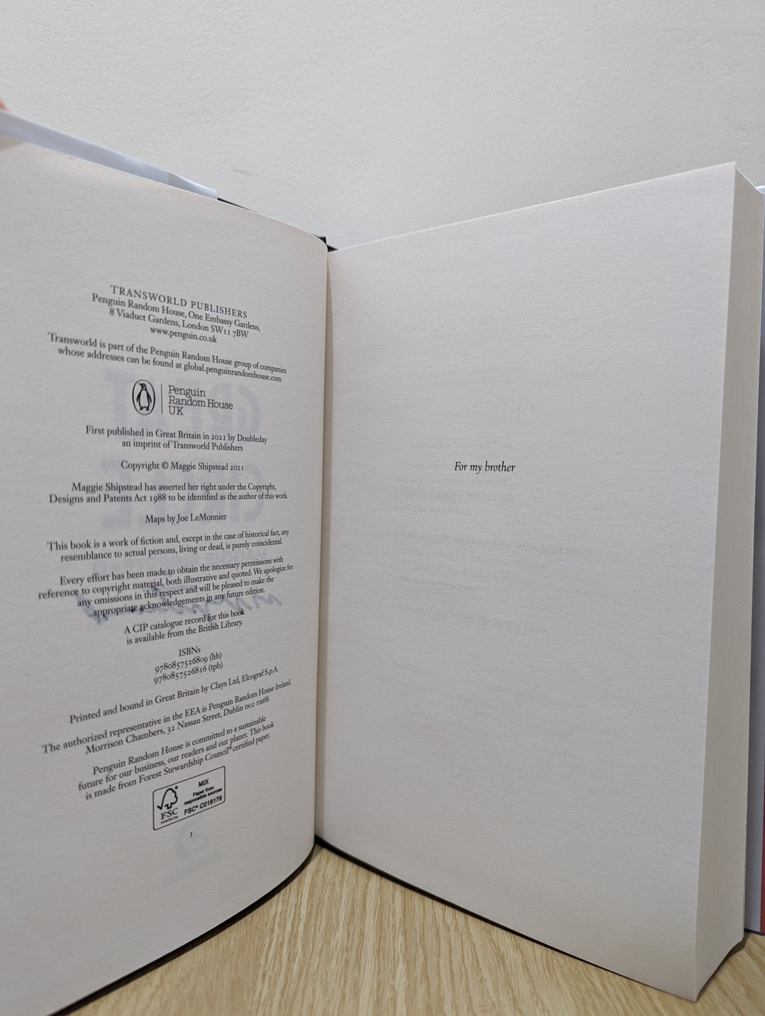 Great Circle: A Novel by Maggie Shipstead (Signed First Edition) - Fialta Books