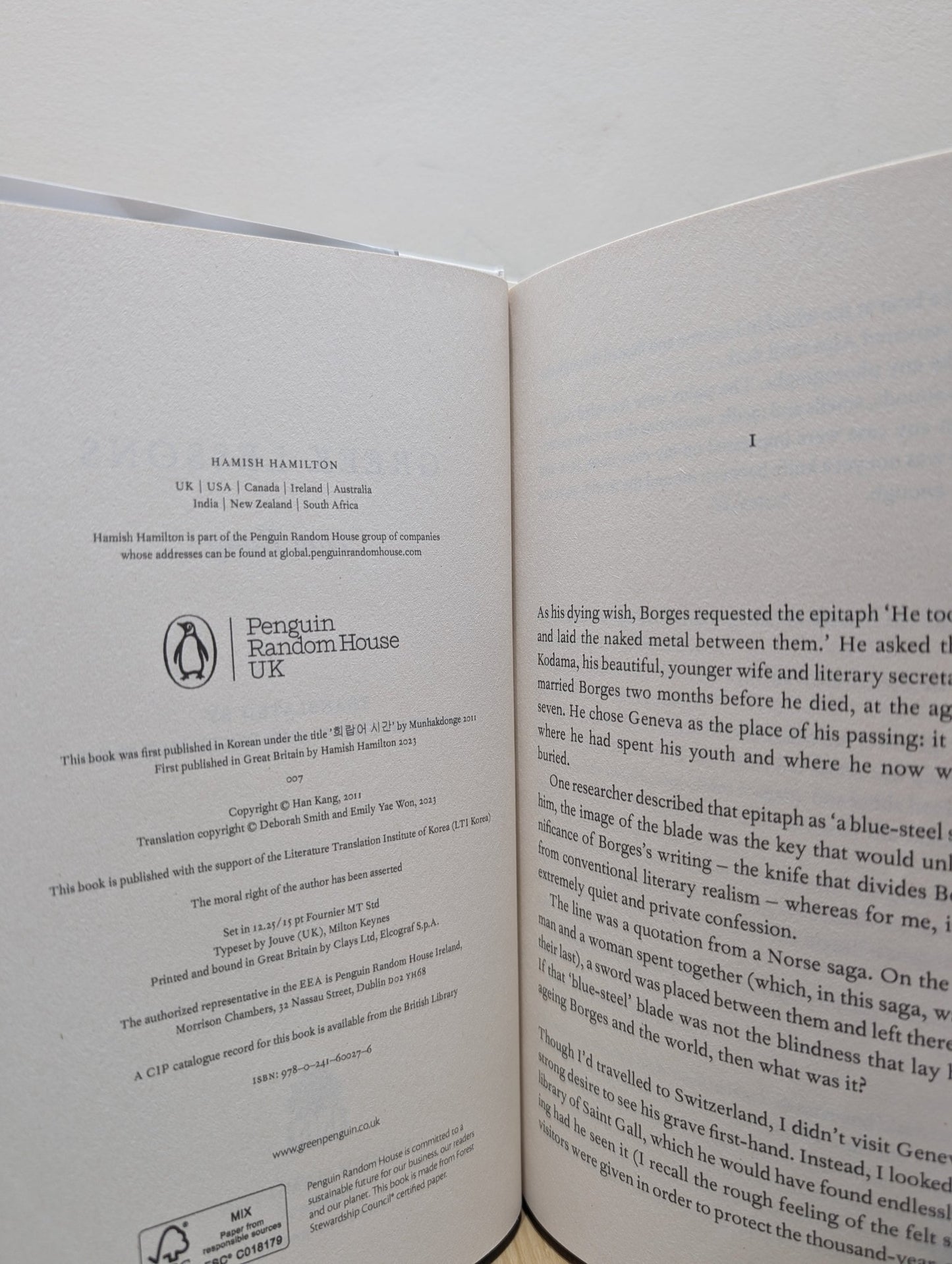 Greek Lessons by Kang Han - Fialta Books