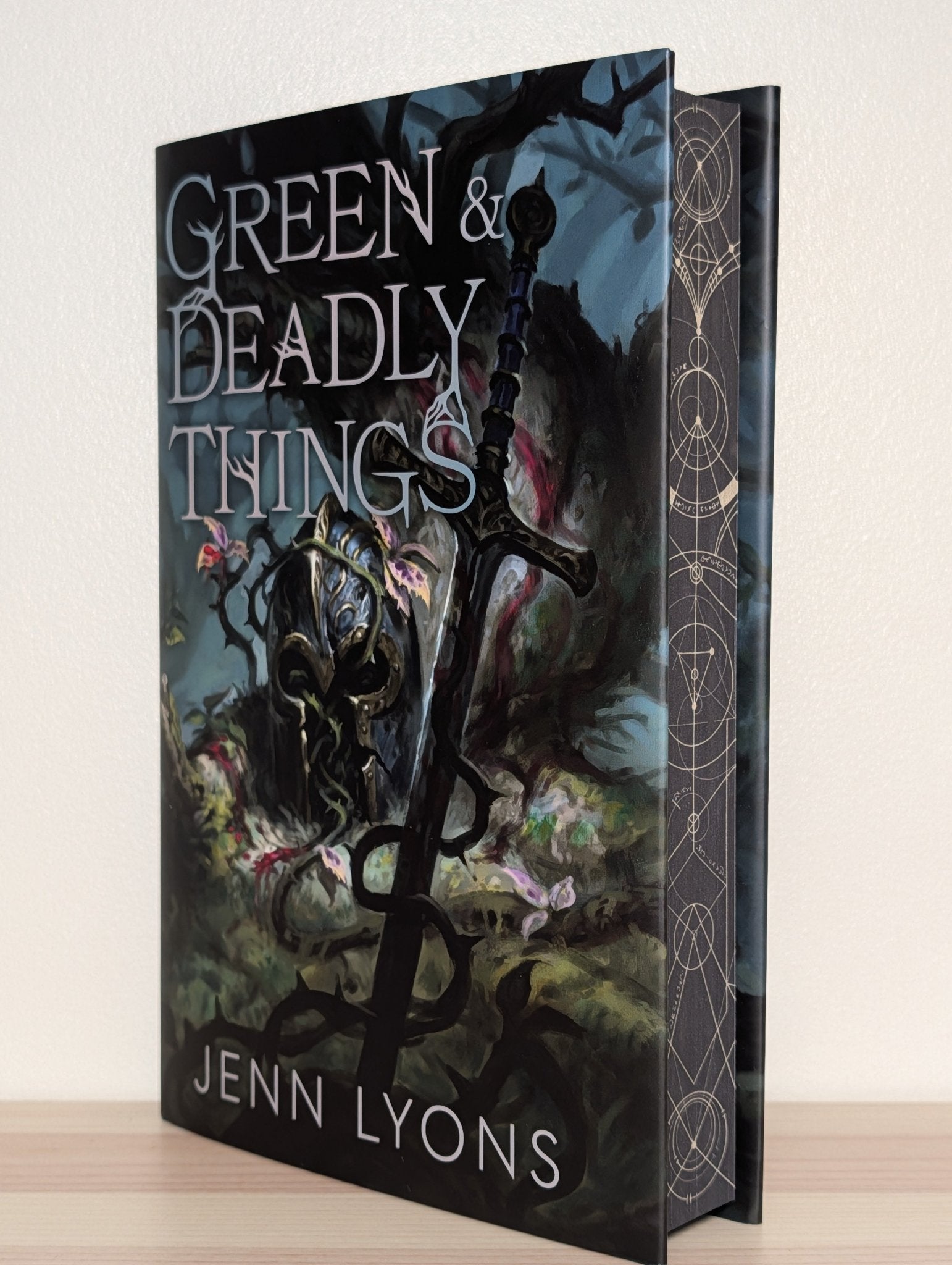 Green and Deadly Things by Jenn Lyons (Signed with sprayed edges) - Fialta Books