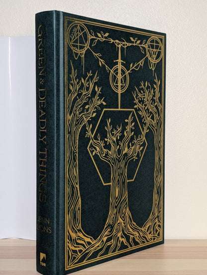 Green and Deadly Things by Jenn Lyons (Signed with sprayed edges) - Fialta Books