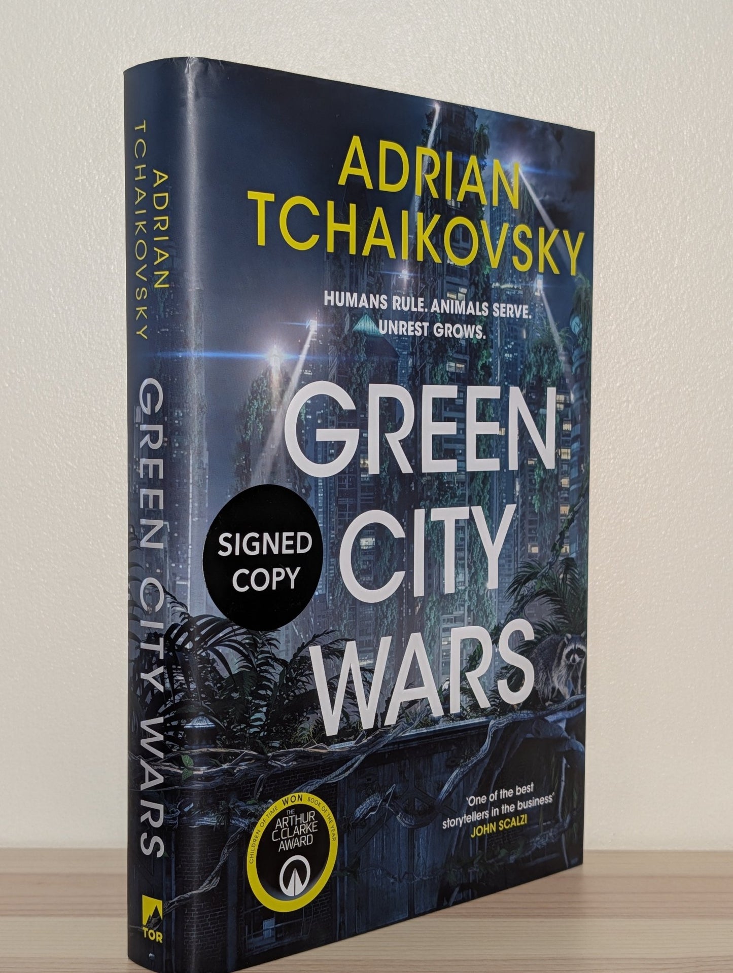 Green City Wars by Adrian Tchaikovsky (Signed First Edition) - Fialta Books