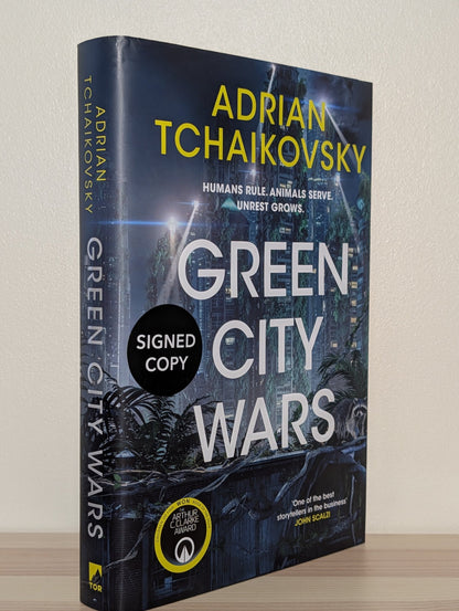 Green City Wars by Adrian Tchaikovsky (Signed First Edition) - Fialta Books