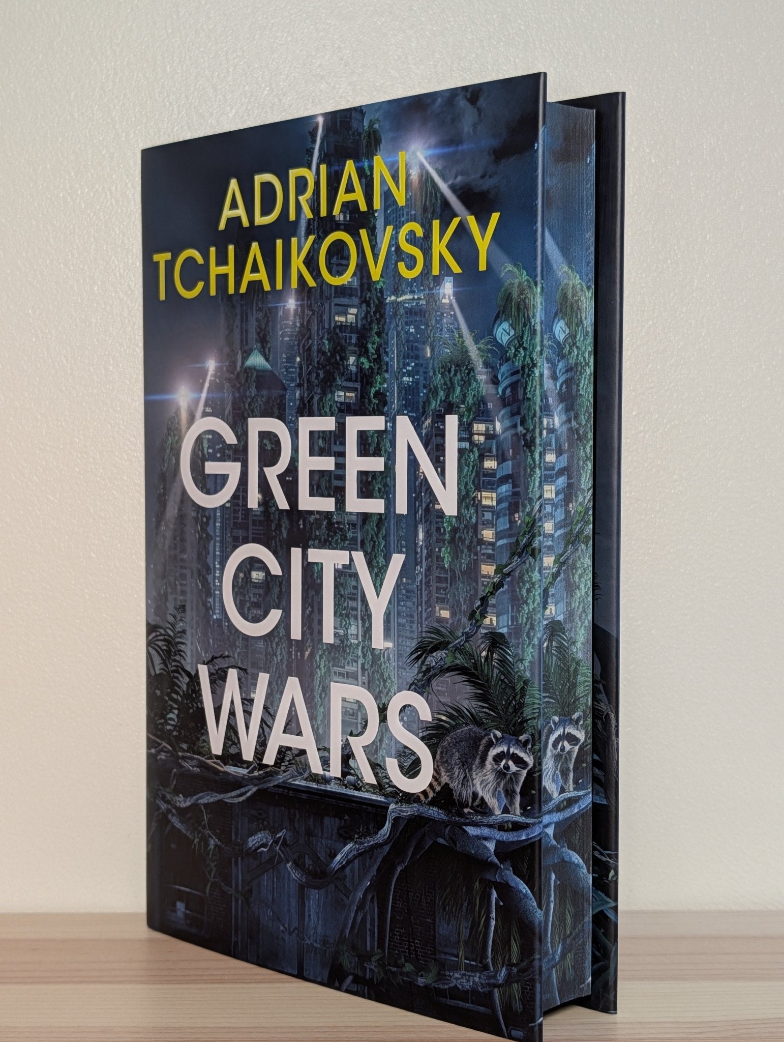 Green City Wars by Adrian Tchaikovsky (Signed First Edition with sprayed edges) - Fialta Books