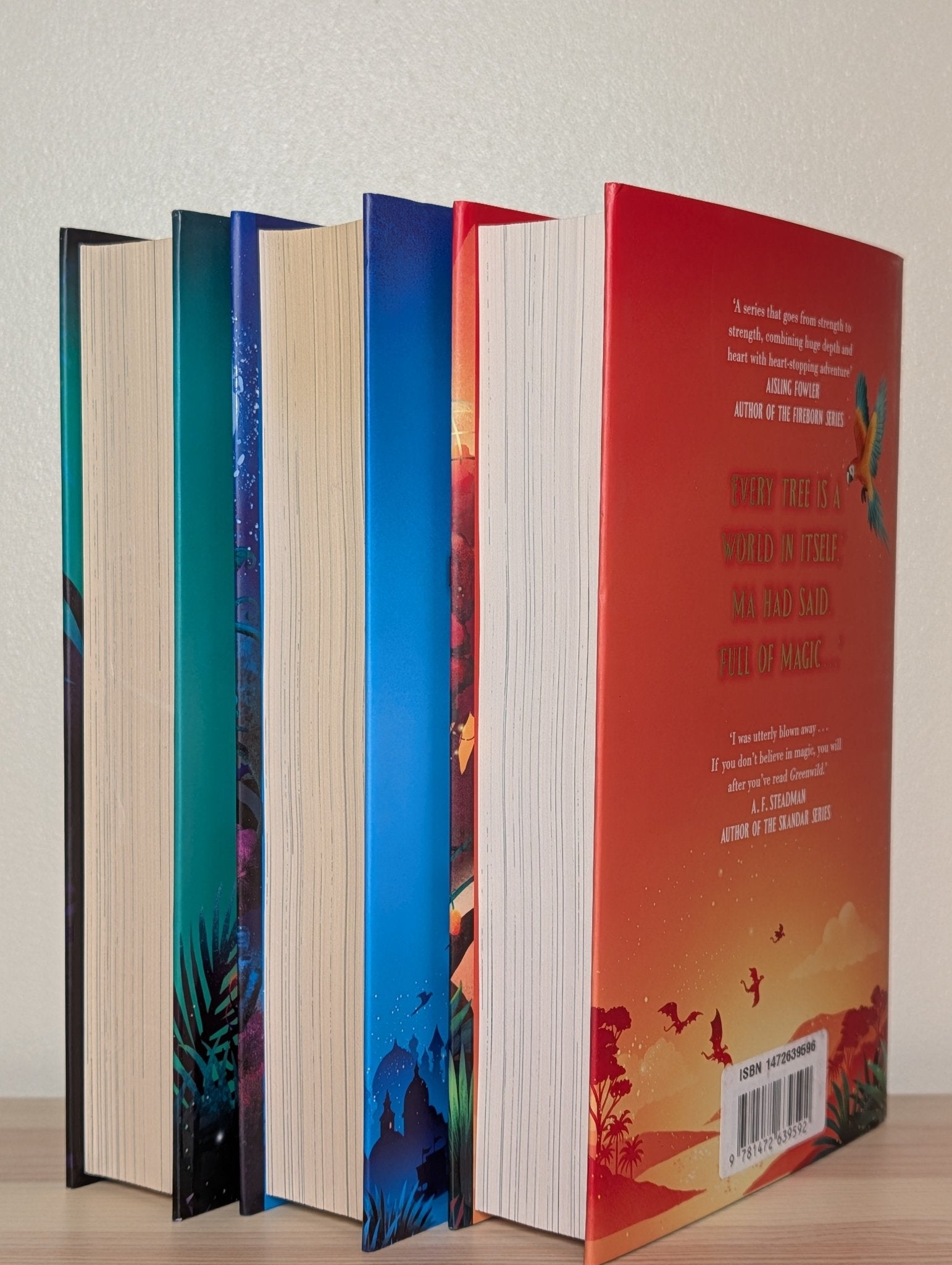 Greenwild 1 - 3 by Pari Thomson (Signed First Edition Set) - Fialta Books