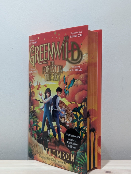 Greenwild 3: The Forest in the Sky by Pari Thomson (Signed First Edition with sprayed edges) - Fialta Books