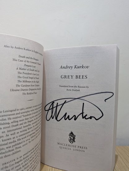 Grey Bees by Andrey Kurkov (Signed) - Fialta Books