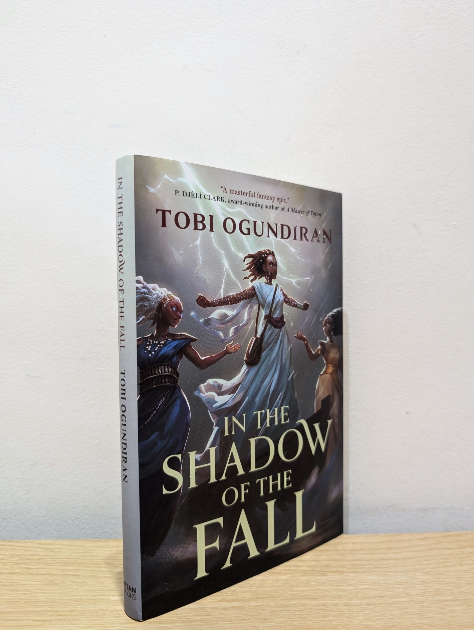 Guardians of the Gods - In the Shadow of the Fall 1 by Tobi Ogundiran (Signed First Edition) - Fialta Books