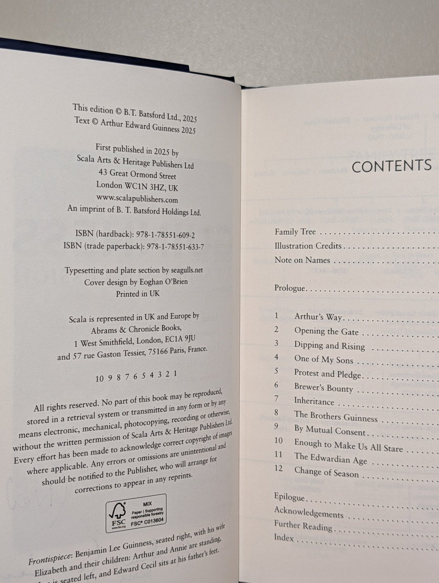 Guinness: A Family Succession by Arthur Edward Guinness (Signed First Edition) - Fialta Books