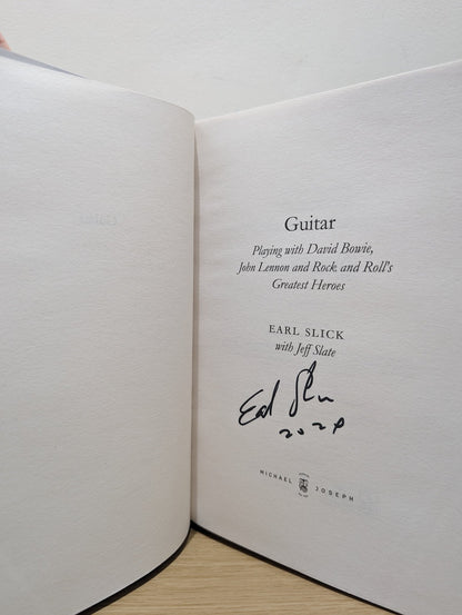 Guitar by Earl Slick - Fialta Books