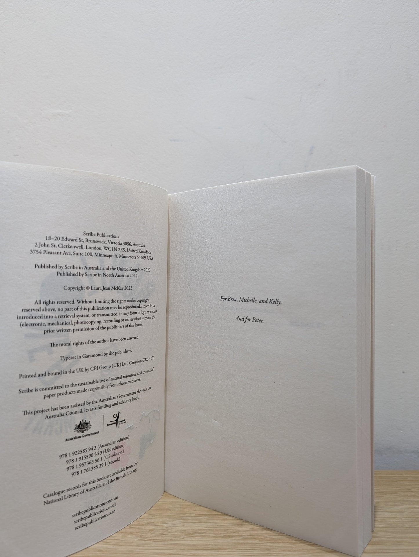 Gunflower by Laura Jean McKay (Signed Stamped First Edition) - Fialta Books