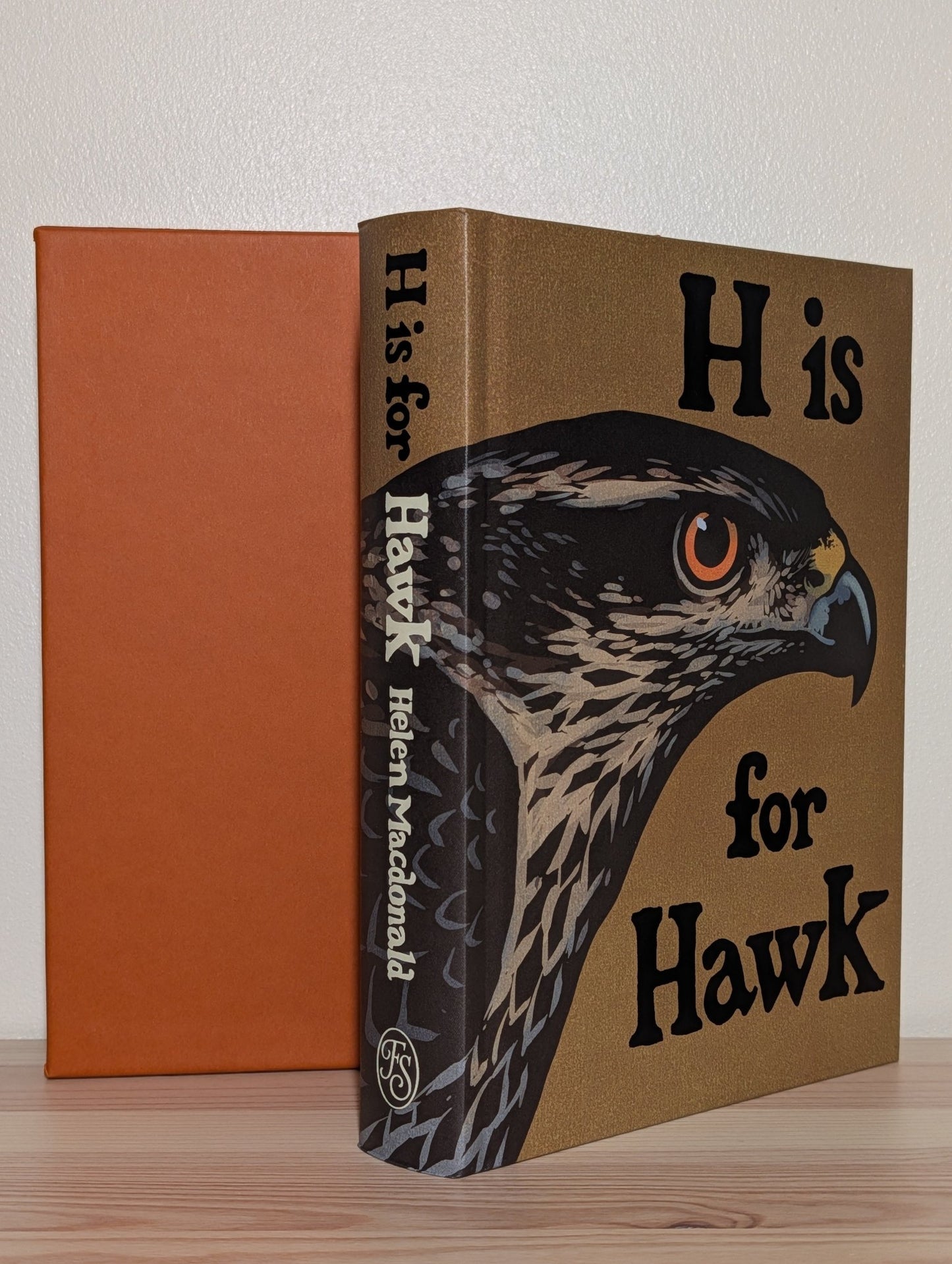 H is for Hawk by Helen Macdonald (Signed Folio Slipcase Edition) - Fialta Books