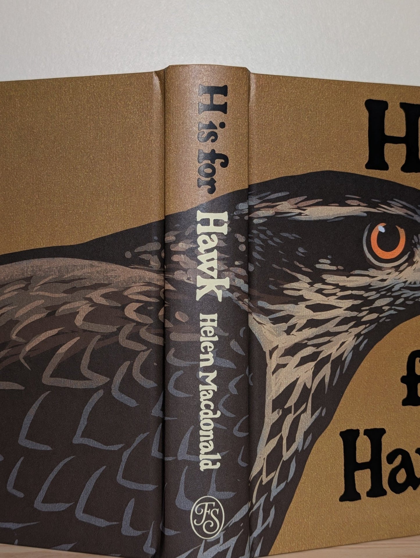 H is for Hawk by Helen Macdonald (Signed Folio Slipcase Edition) - Fialta Books