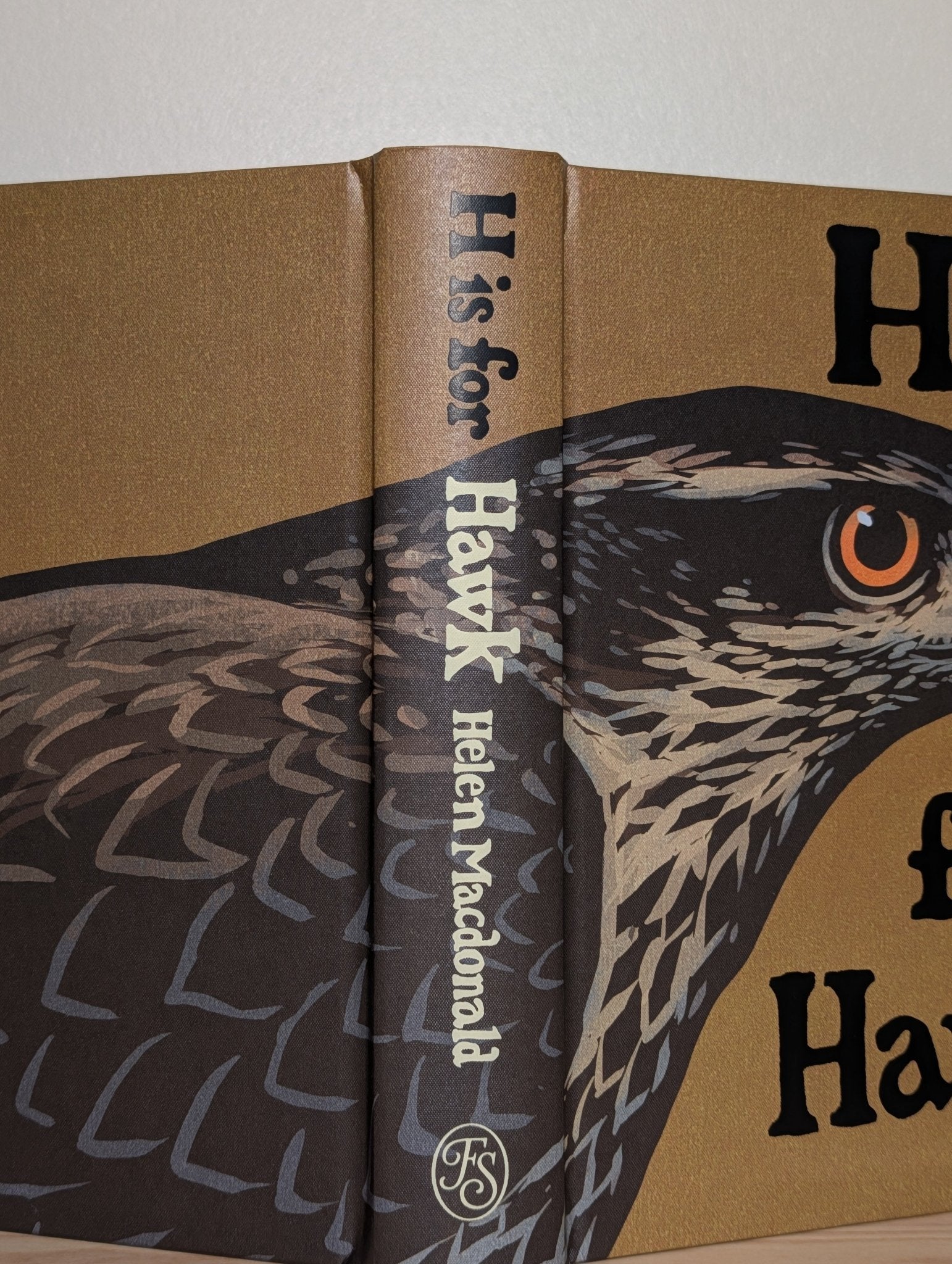 H is for Hawk by Helen Macdonald (Signed Folio Slipcase Edition) - Fialta Books