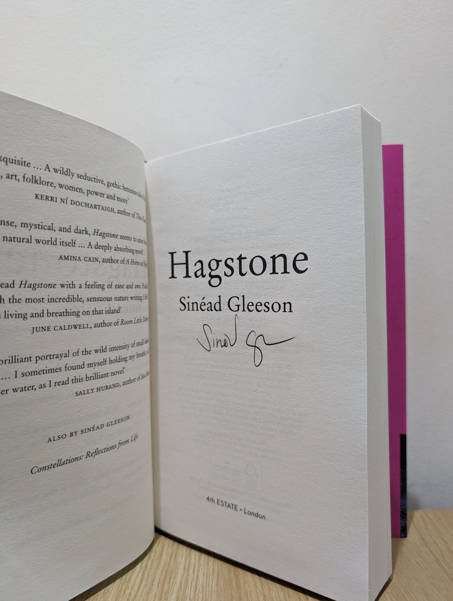 Hagstone by Sinead Gleeson (Signed First Edition) - Fialta Books