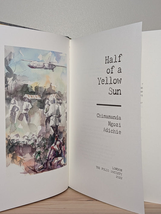 Half of a Yellow Sun by Chimamanda Ngozi Adichie (Folio Slipcase Edition) - Fialta Books