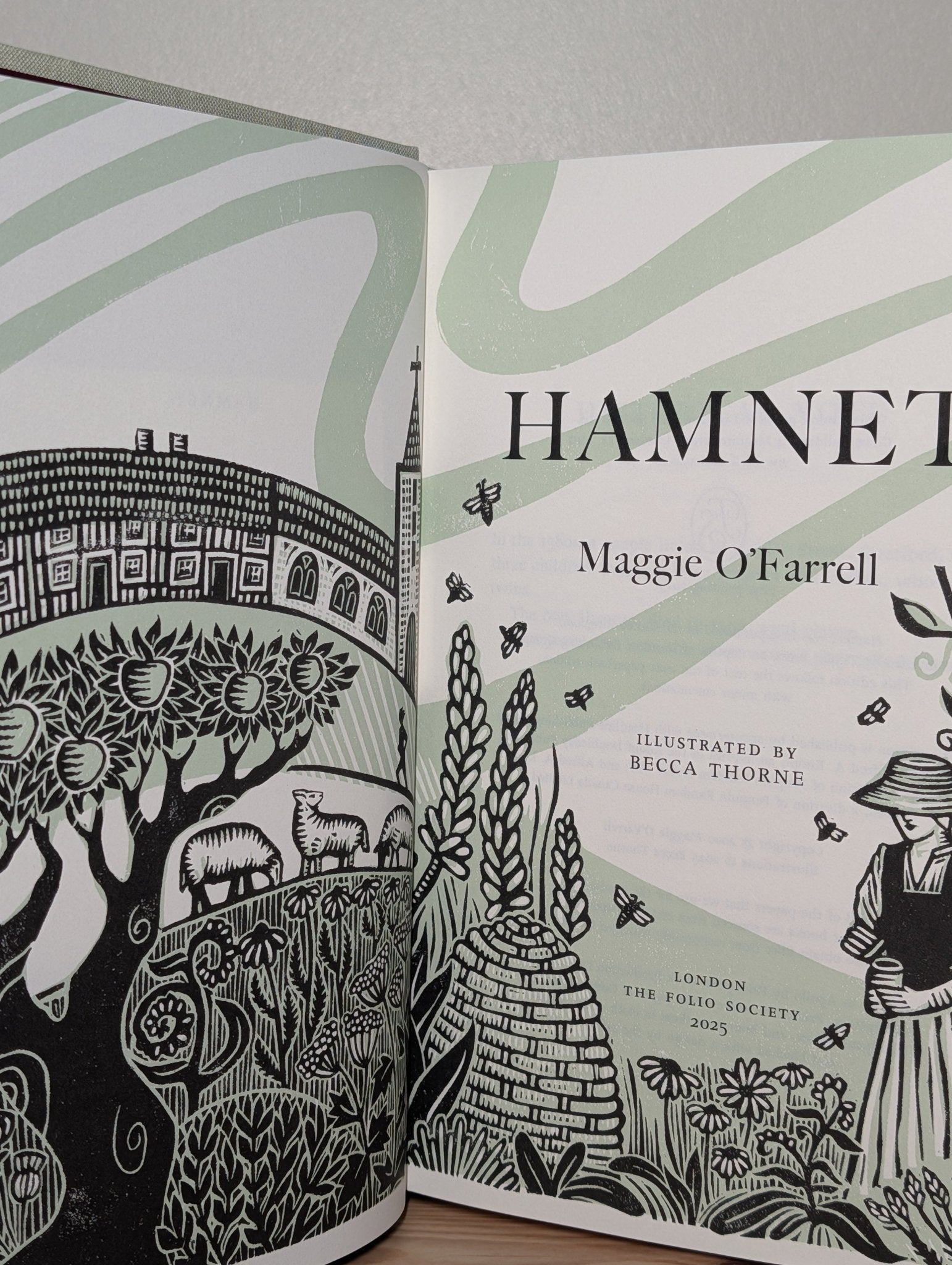 Hamnet by Maggie O'Farrell (Signed Folio Slipcase Edition) - Fialta Books