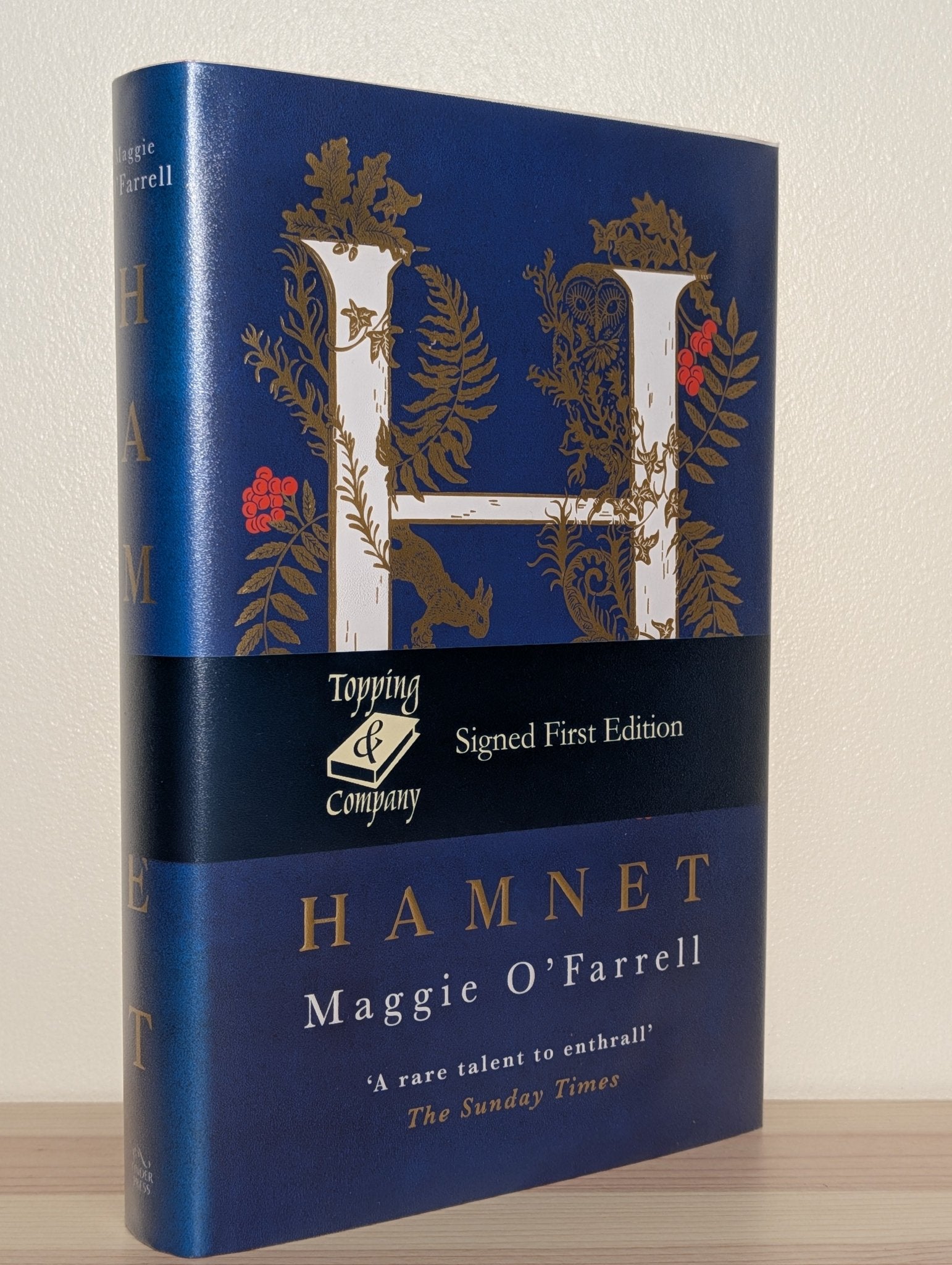 Hamnet by Maggie O'Farrell (Signed True First Edition) - Fialta Books